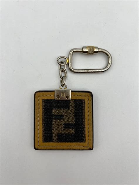 fendi 6 key vintage|real real Fendi keychains.